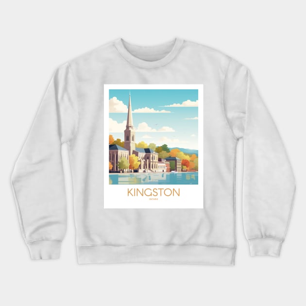 KINGSTON Crewneck Sweatshirt by MarkedArtPrints